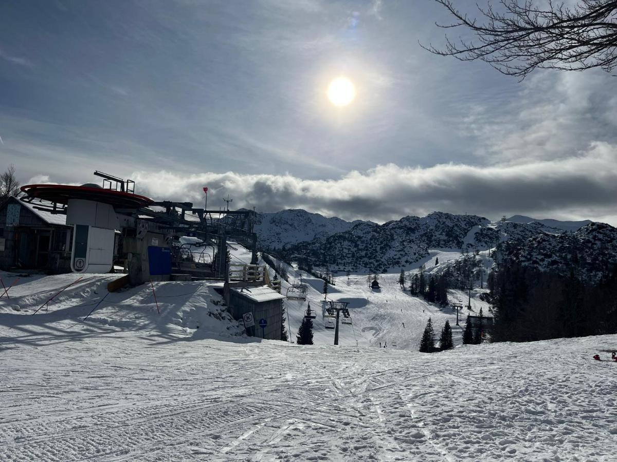 Chalet Burja At Vogel Mountain - Cable Car Access Or Hiking - Not Reachable With Car Бохінь Екстер'єр фото
