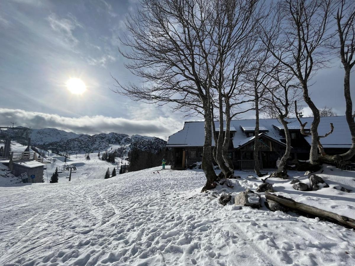 Chalet Burja At Vogel Mountain - Cable Car Access Or Hiking - Not Reachable With Car Бохінь Екстер'єр фото