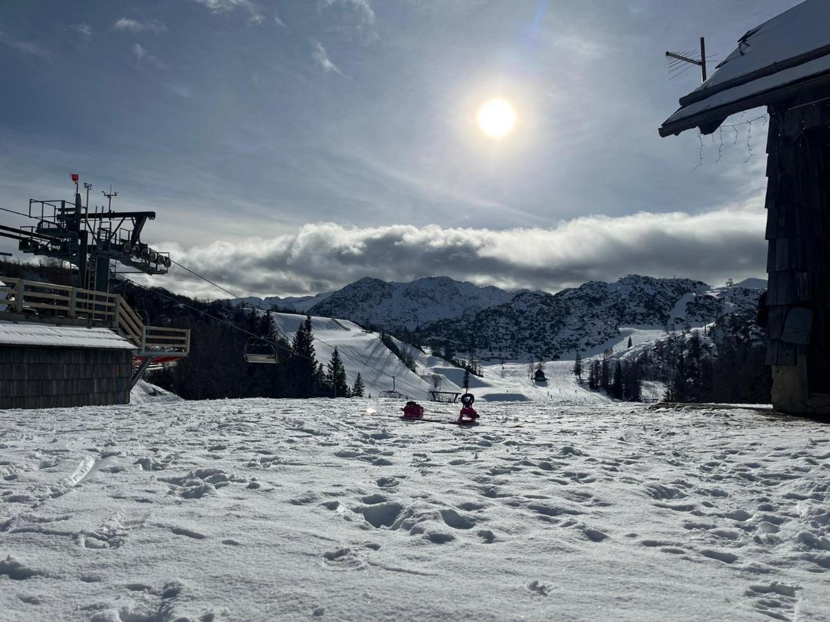 Chalet Burja At Vogel Mountain - Cable Car Access Or Hiking - Not Reachable With Car Бохінь Екстер'єр фото